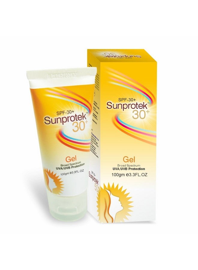 Salve Sunprotek Broad Spectrum Sunscreen with SPF 30+ Body & Face Lotion Protects from Harmful UVA/UVB Sun Rays - 100gm - Image 1