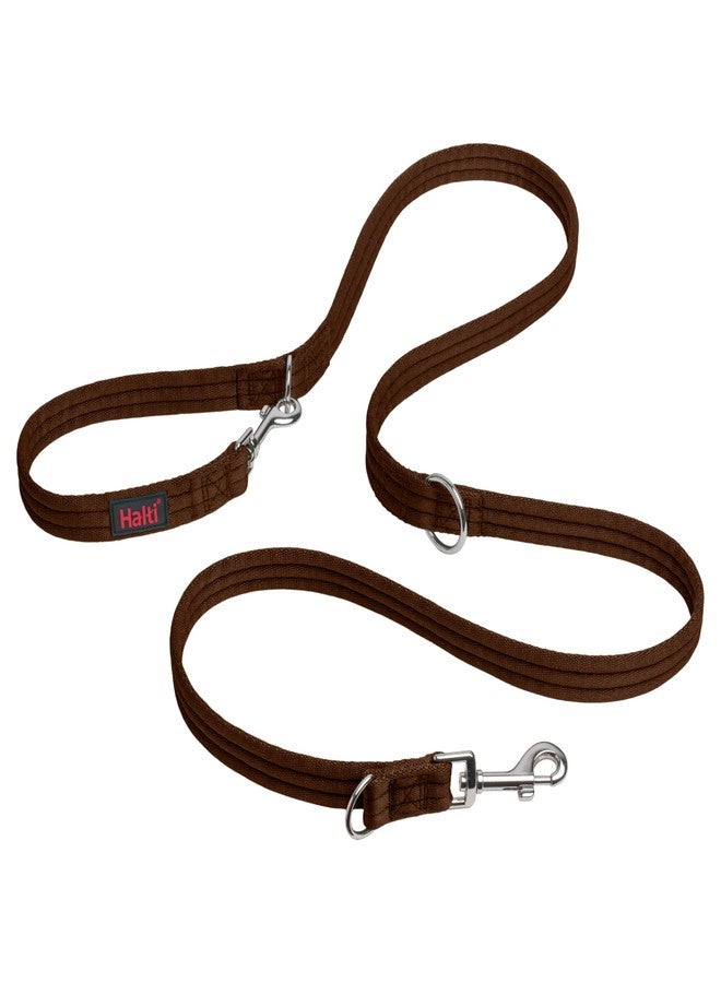 Halti Training Leash - Multifunctional Double-Ended Dog Leash, Ideal for Anti-Pulling Dog Training. Lightweight & Durable. Suitable for Small to Medium Dogs & Puppies (Size Small, Deep Walnut, 2m) - Image 1