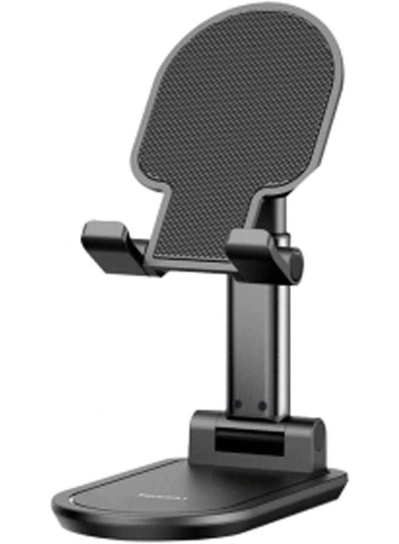 Yesido C85 Mini Foldable Desktop Holder – Adjustable Aluminum Alloy Mobile & Tablet Stand – Premium Quality, Lightweight & Portable Phone Holder - Image 1