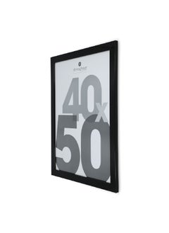 atmosphera Lise Rectangular Wall Mounted Photo Frame Black 40 x 50 cm 121386A  - Image 3