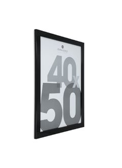 atmosphera Lise Rectangular Wall Mounted Photo Frame Black 40 x 50 cm 121386A  - Image 2