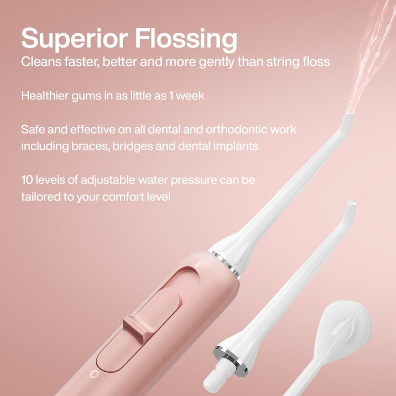 AquaSonic Home Dental Center PRO â€“ Brushing & Flossing Made Easy â€“ Brush & Floss â€“ Power Toothbrush & Water Flosser â€“ Whiter Teeth & Healthier Gums - Image 4
