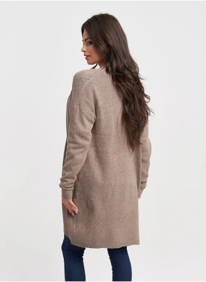 HaILYS Long Knit Cardigan