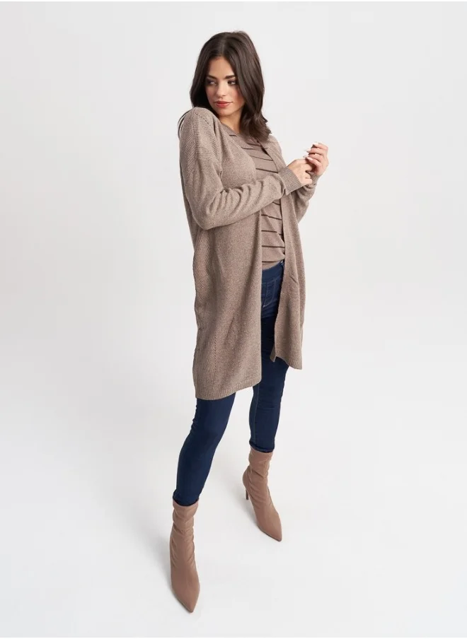 HaILYS Long Knit Cardigan