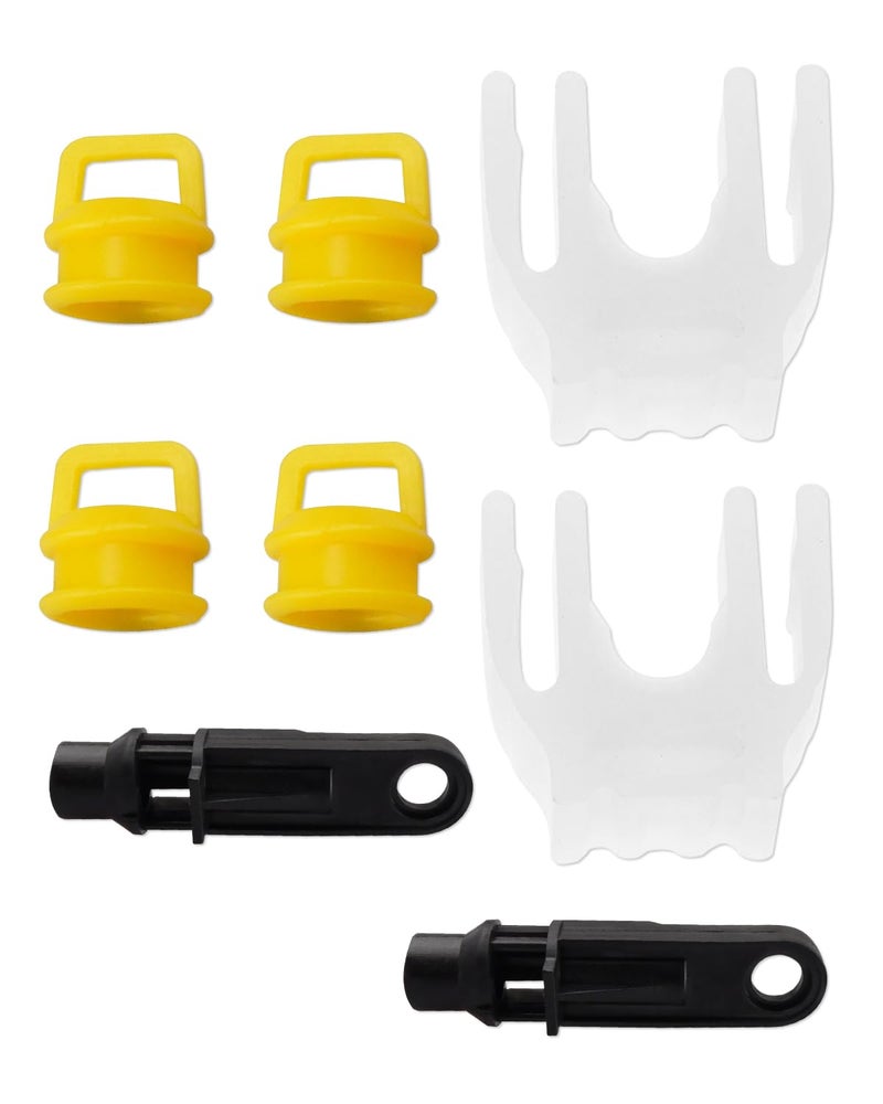 JUWEVAZU 8 Pack Shifter Cable Bushing Transmission Shifter Linkage Cable Bushing Repair Kit Fit for Buick Cadillac Chevrolet Dodge GMC JEEP Pontiac RAM Saturn 20042020 Replace 14104