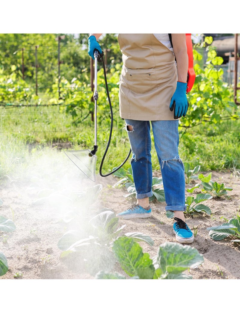 Excefore Trumpet Spray Nozzle, 10 Pcs Drift Guard with Flat Sprayer Nozzle, for Most Backpack Sprayer Prevents Fine Droplets from Drifting, Suitable for Farm Garden Lawn Use (9.84 x 2.95 x 3.74 Inches) - Image 5