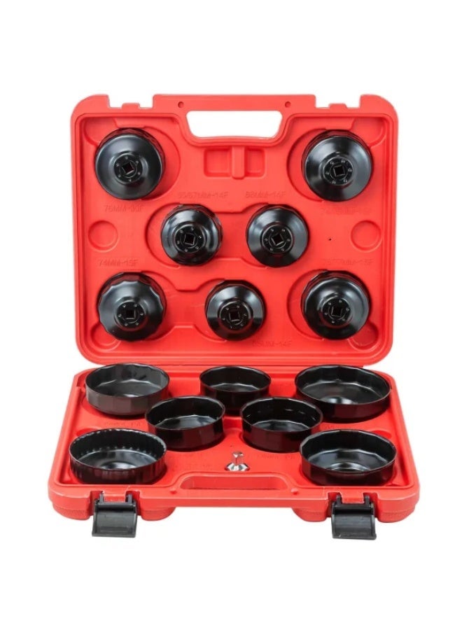 فورساج عدة مفتاح غطاء فلتر الزيت 14pcs, in a case - Image 1