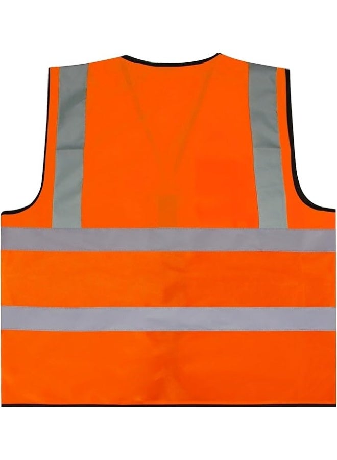 TEAKWOOD One piece of orange engineering reflective vest/safety suit/construction reflective vest/high gloss reflective vest (M) - Image 2