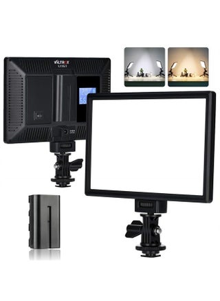 L116T 3300K-5600K LED Photography Light Kit with NP-F550 Battery, Super Thin On Camera LED Key Light Panel for Photography, Video，Live Streaming, Studio, YouTube, Tiktok - pzsku/Z7ADDE9E9E11995ADC48FZ/45/_/1686672143/bf5ec4c9-45c8-48b2-ba89-248d8f8387d4