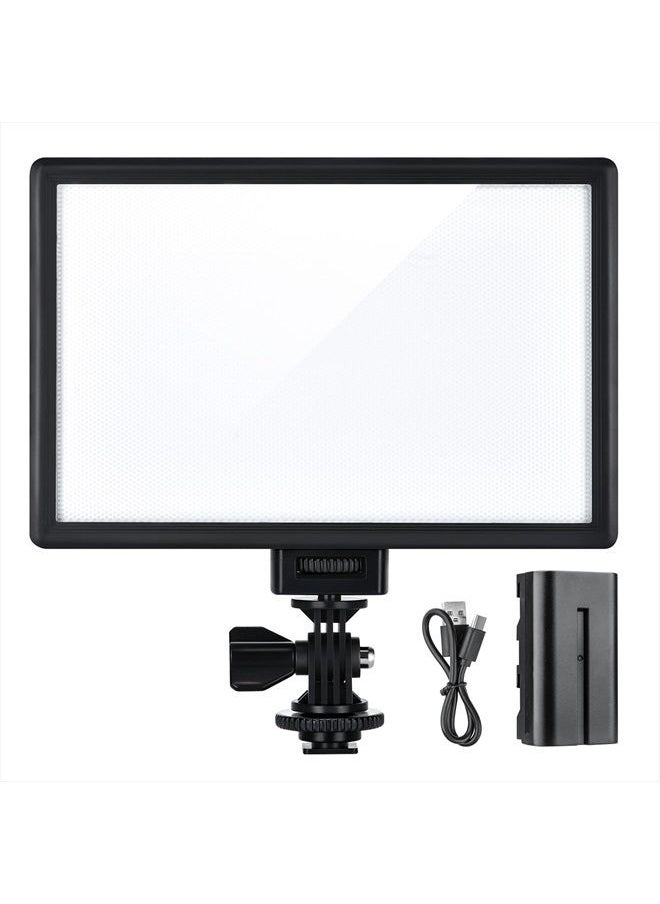 VILTROX L116T 3300K-5600K LED Photography Light Kit with NP-F550 Battery, Super Thin On Camera LED Key Light Panel for Photography, Video，Live Streaming, Studio, YouTube, Tiktok  - Image 2