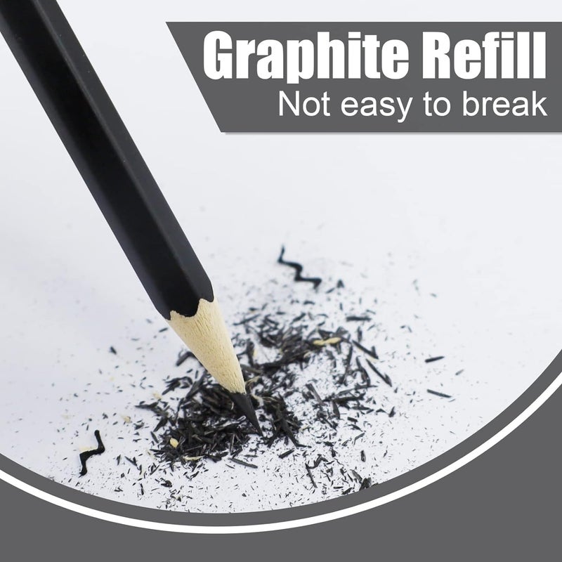 Corslet مجموعة كورسلت من 85 قطعة - مجموعة 72 قطعة من أقلام التلوين الناعمة و12 قطعة من مجموعة أقلام الرسم للتظليل أقلام الرسم الجرافيت للتخطيط أقلام التلوين للرسم والمزج وتظليل الألوان مع دفتر رسم A5 - Image 3