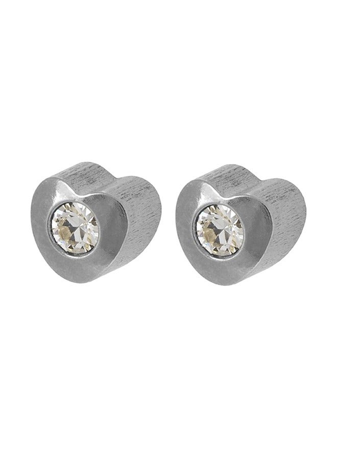 Studex 3MM Heart lite Studs Allergy free Stainless Steel Ear Studs - Image 1