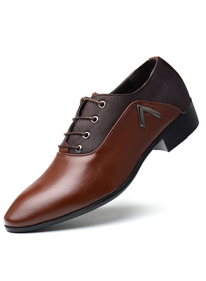 Shougu New Men's Business Leather Shoes  - Image 1