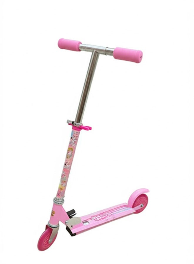 هالو كيتي سكوتر ماسكيوب هيلو كيتي بعجلتين للأطفال باللون الوردي - Image 2