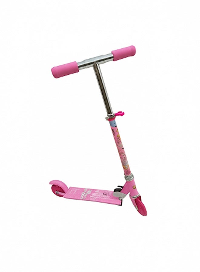 هالو كيتي سكوتر ماسكيوب هيلو كيتي بعجلتين للأطفال باللون الوردي - Image 4