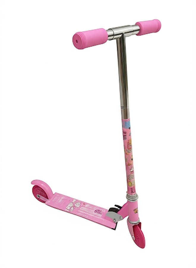 هالو كيتي سكوتر ماسكيوب هيلو كيتي بعجلتين للأطفال باللون الوردي - Image 5