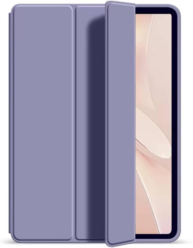 Vurtboly Wear resistant Vurtboly Cover Compatible with Huawei MatePad 12X 12" 2024 Case, Tri-Fold Slim Case Shockproof Honeycomb TPU Case with Durable Stand Auto Wake/Sleep Cover for Huawei MatePad 12X 12" 2024 (Purple) Fault optimized construction - Image 1