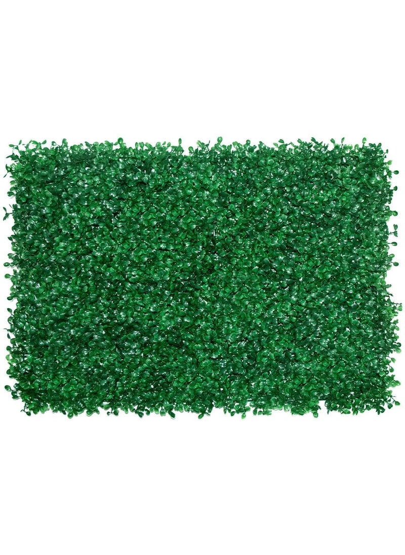 Vemonio Vemonio Artificial Plants Wall Boxwood Hedge Grass Tiles for Roof Decor Ceiling Decor Balcony Decor Wall Decor Greenery Panels Ivy Fence 40cm x 60cm 1  - Image 1