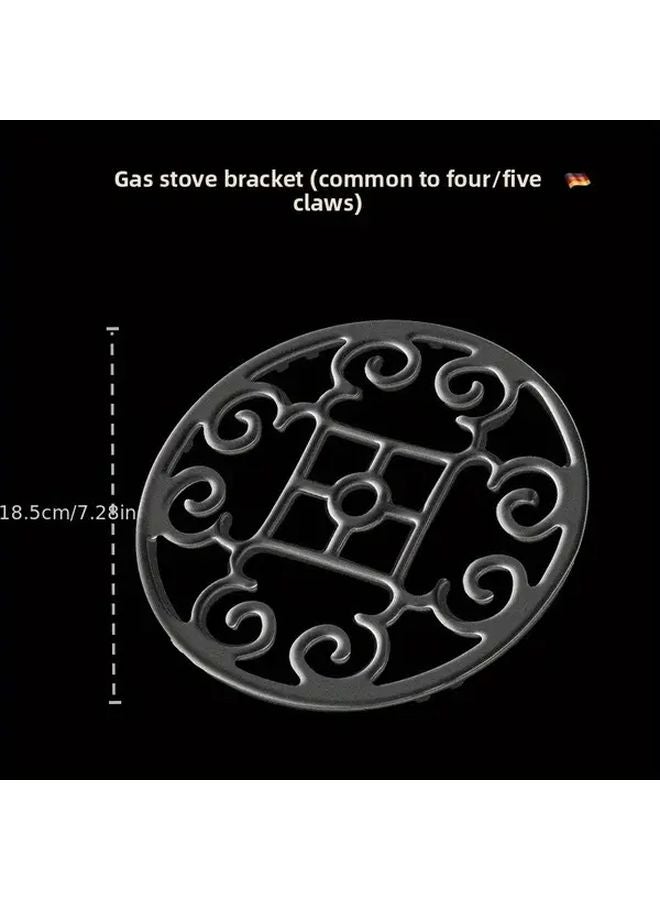 Ruyi Milk Pot Rack 8 Slot Stove Top Protector Non Slip Base For Gas Stoves - Image 2