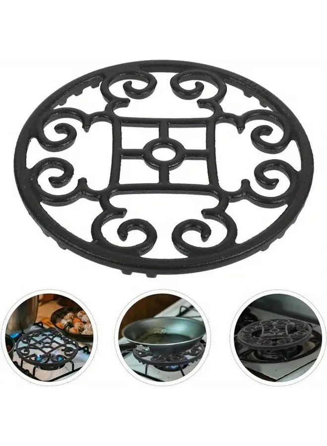 Ruyi Milk Pot Rack 8 Slot Stove Top Protector Non Slip Base For Gas Stoves - Image 1
