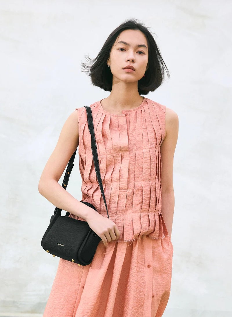 سونغمونت كيس يوانباو صغير سلة الخضروات مصمم يدوي crossbody صغير حقيبة الهاتف المحمول  - Image 2