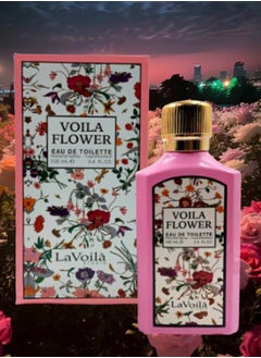 6 Pieces Voila Flower Perfume 100ml EDT - pzsku/Z7ADE78BE65E5D6D74CA8Z/45/_/1717192484/4be723da-06b1-4b1c-8d16-bdf010995ed8