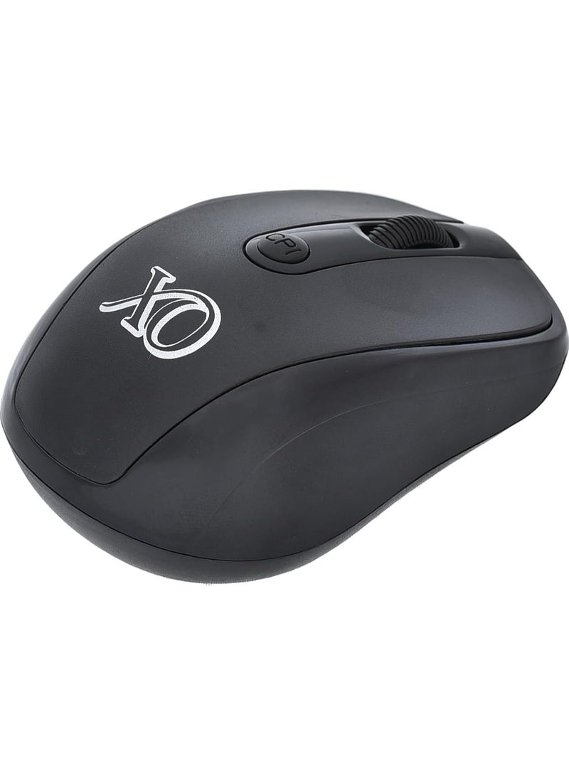 Generic XO G610 Gaming Mouse Wireless With Power Save And Elegant Appearance Efficient For Computer 2.4GHZ - Black - Image 1