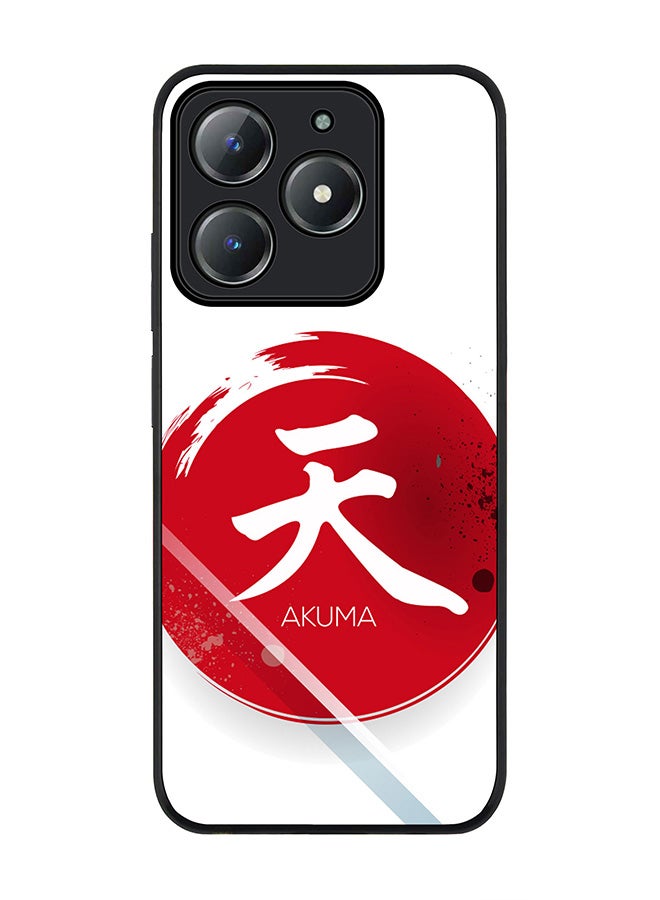 Stylizedd For Realme C63 / Realme C61 4G Case,Slim fit Camera Protection, Shockproof Thin Phone cover  - I Am Akuma - Image 1