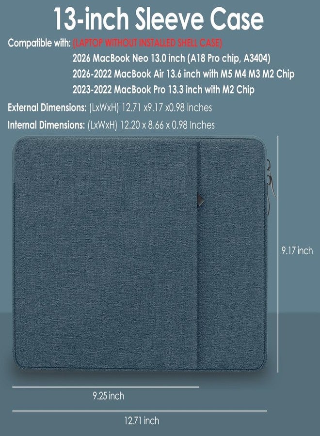 ProElife Sleeve Case for MacBook Neo & Air 13 Inch M5 M4, Water-Resistant - Image 2