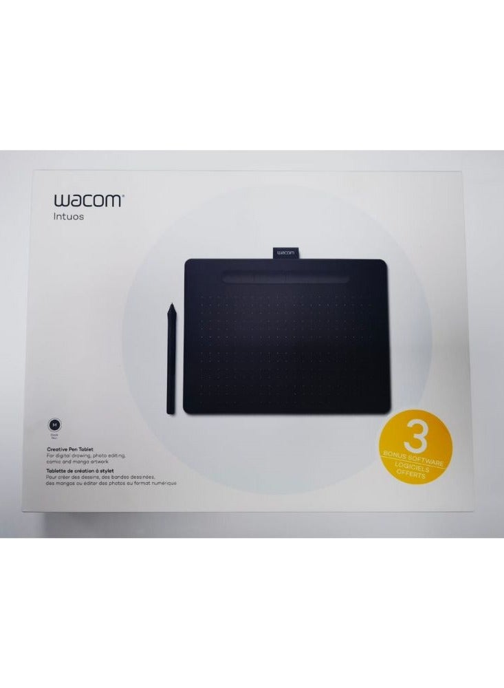 Wacom Intuos Medium CTL-6100K-B - (Non-Bluetooth) Creative Drawing Tablet Black - Image 5