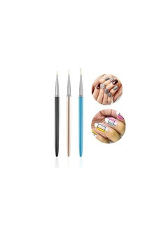 ORiTi 5PCS Dotting Pens with 3 PCS Nail Painting Brushes Nail Art Design Tools  - Image 5