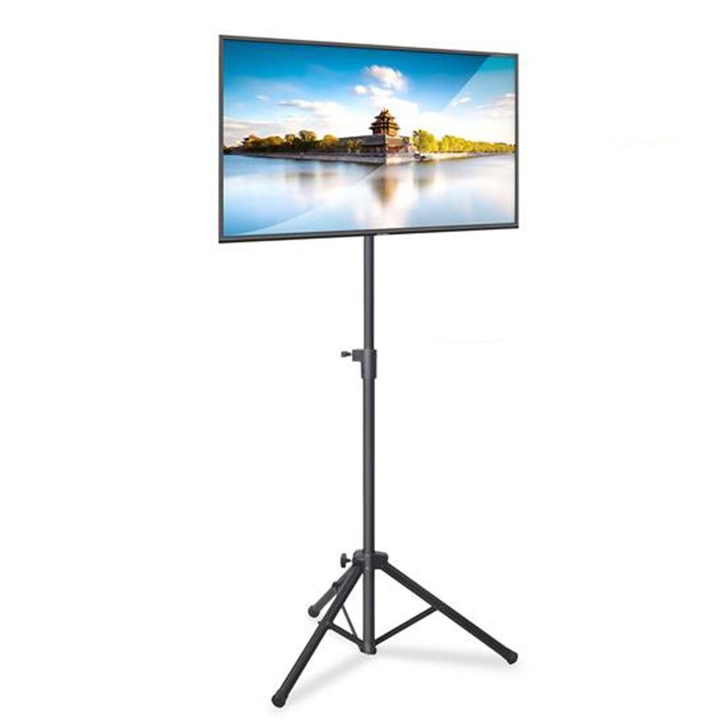Pyle Premium LCD Flat Panel TV Tripod Stand, Portable & Foldable TV Mount for LCD/LED Flat Screen TVs up to 32", Adjustable Height, 88.8 lbs Capacity, VESA 100x200/200x200 - (PTVSTNDPT3215) - Image 1