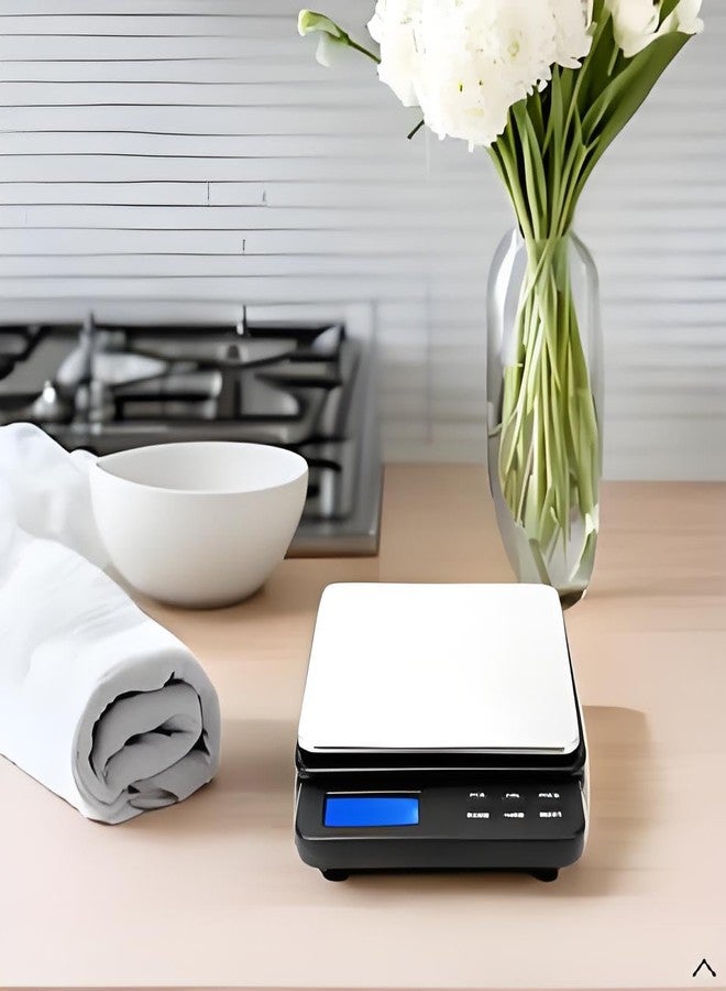 FUZHUI Digital Scale with 0.01 Gram Accuracy, Compact Kitchen Scale, 1000/0.01 Mini Gram Weight Scale, Blue Backlit Display, Automatic Shutdown Protection(black) - Image 2