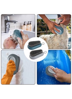 SUNSAR 2 Pcs Nail Brush for Cleaning Fingernails, heavy Duty Finger Nail Scrub Brush Hand Scrub Brush with Hanging Rope, Narrow Bristles Fingernail Brush for Cleaning and Scrubbing Fingernails and Toes  - Image 5