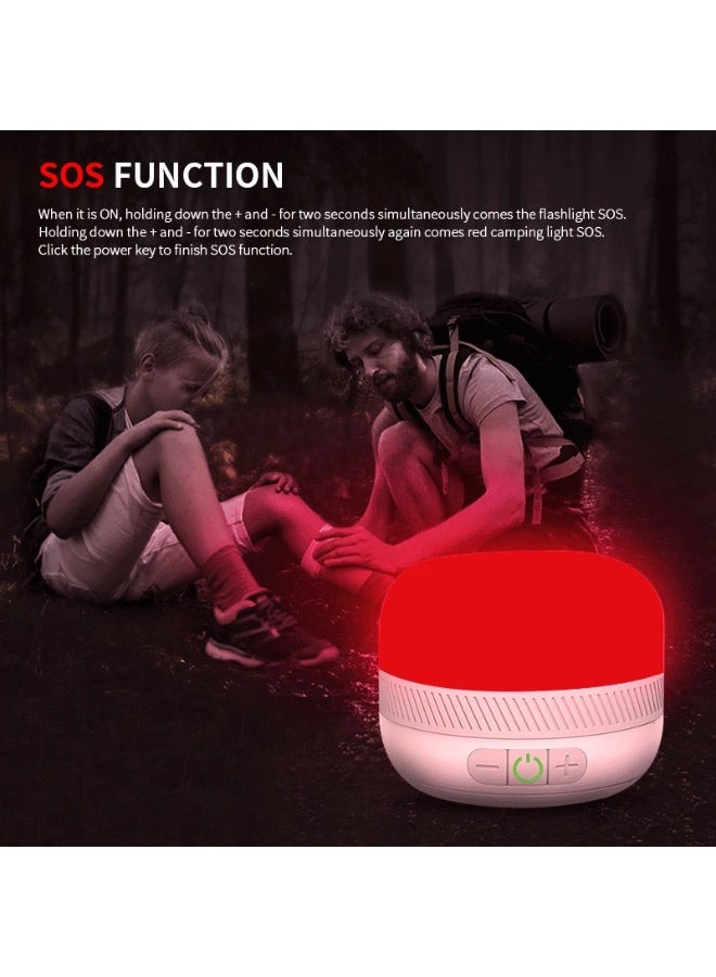 LV10 Outdoor Camping Flashlight 230 Hours Rechargeable Camping Lantern With Magnetic Lighting Combination Portable Emergency Light - Image 3