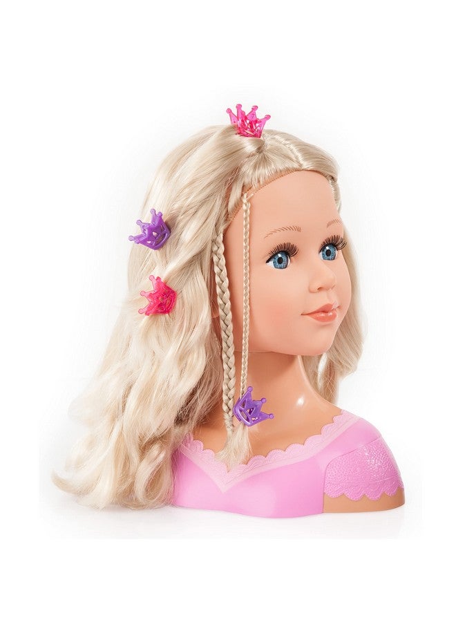 باير ديزاين شارلين سوبر موديل بلوند تصفيف الشعر مع مكياج - Image 3