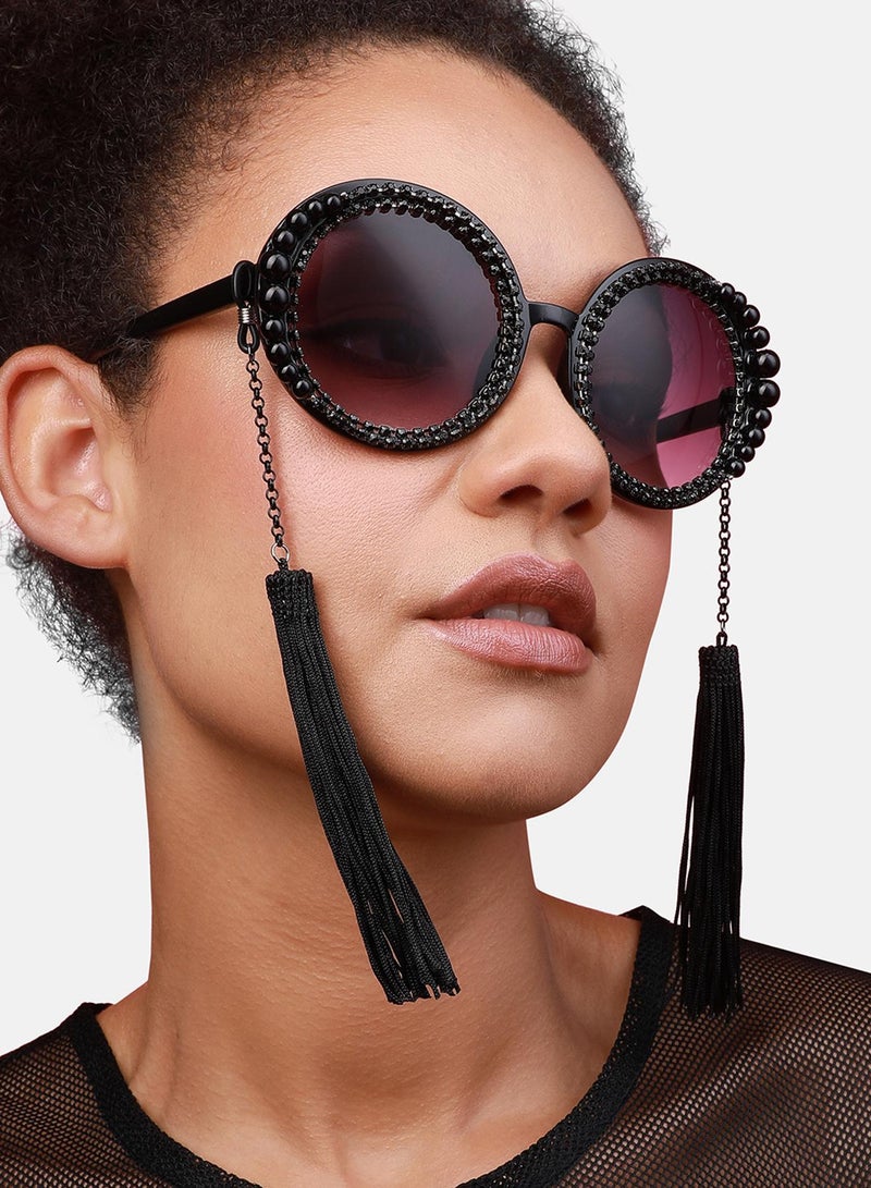 SOHI Sparkle Embellished Artificial Sunglass Jewellery - Image 1