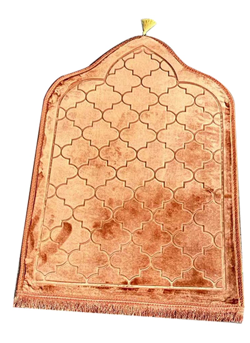 ستارجولد سجادة صلاة تركية تقليدية، مقاس كبير 70 × 110 سم، سجادة صلاة إسلامية متعددة الألوان، سجادة جانماز للرجال والنساء 