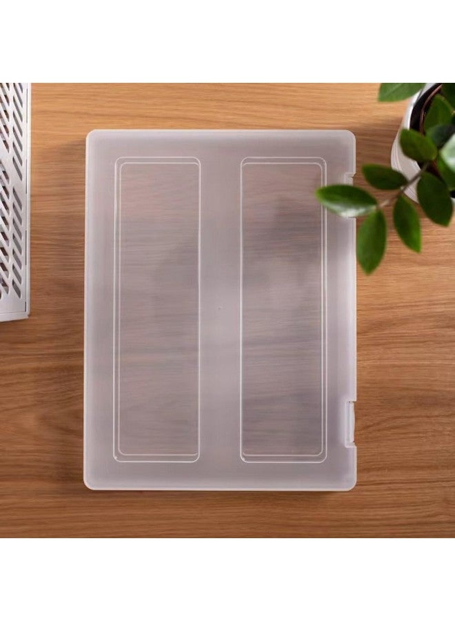 DKAOVH A4 Plastic Paper Organizer A4 Document Case File Box Printer Paper Storage Container Magazine Case Paper Holder Case Photo Containers - Image 5