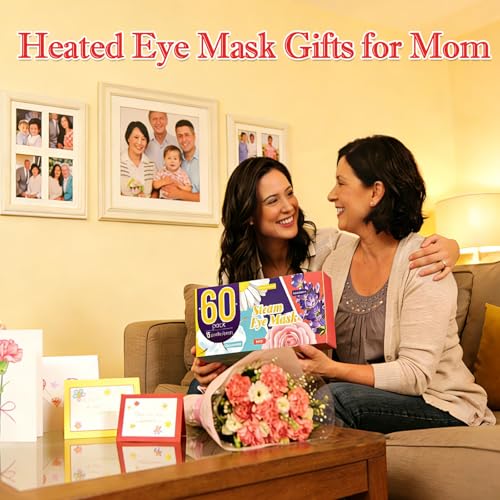 AROIC 60 Pack Steam Eye Masks Disposable Heated Eye Mask Warm Compress for Eyes Relaxation Mothers Day Gifts Self Care for Women Spa Travel Essentials Lavender Unscented Chamomile Rose - Image 3