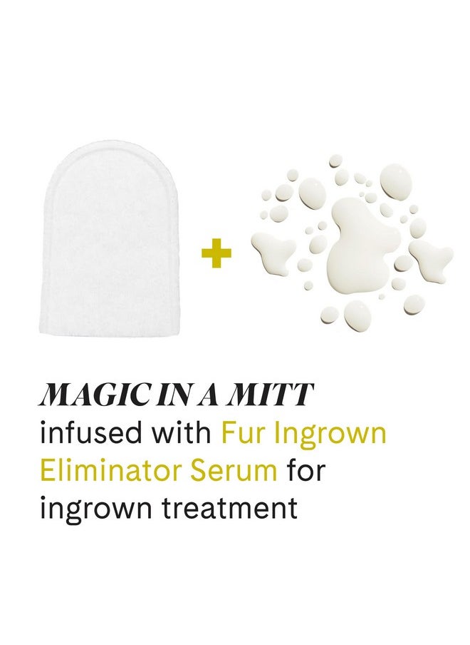 Fur Fur Ingrown Eliminator- Post Hair Removal Care to Soothe Irritation and Eradicate Bumps - 12 Wipes  - Image 3