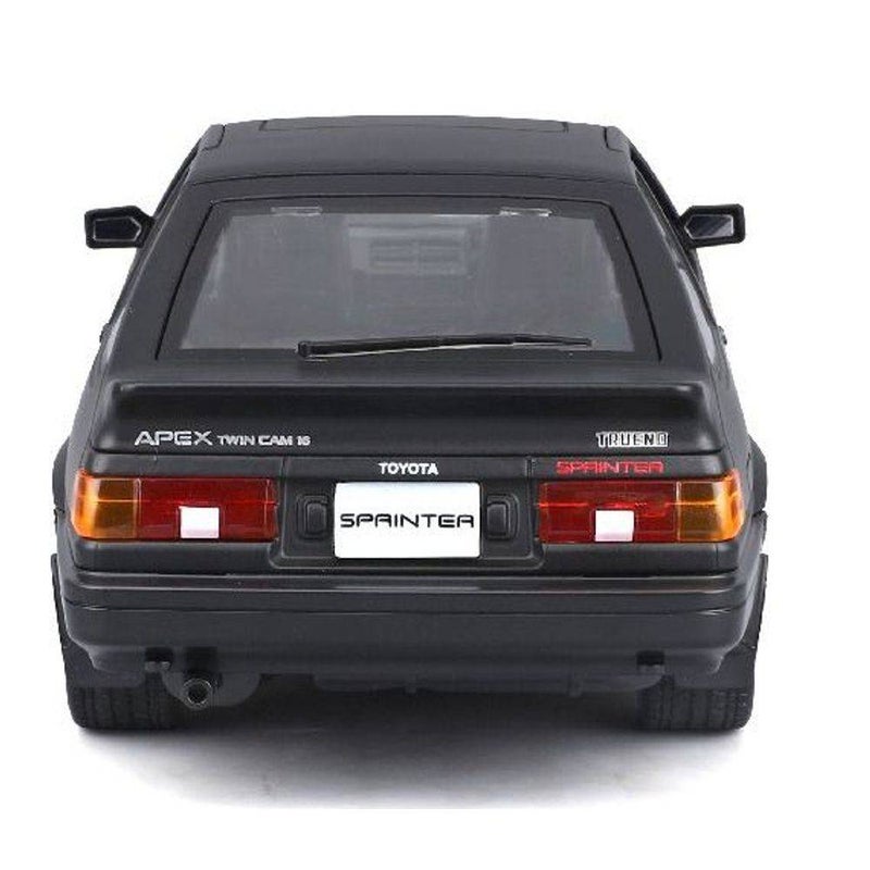 Maisto Special Edition Toyota Sprinter Trueno AE86 Die-cast Car (1:24, Black) - Image 3