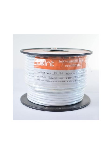 300-Meter RG174 Cable with T Connector
