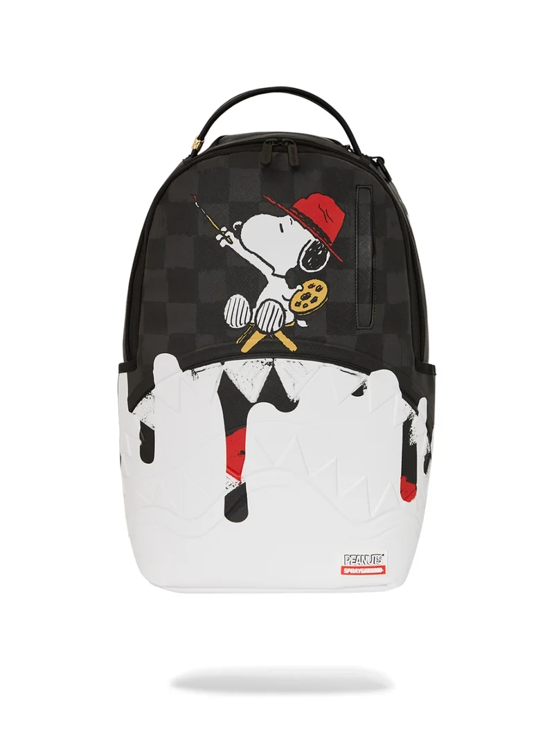 سبراي جراوند PEANUTS SNOOPY PAINTING SHARK  DLXSV BACKPACK