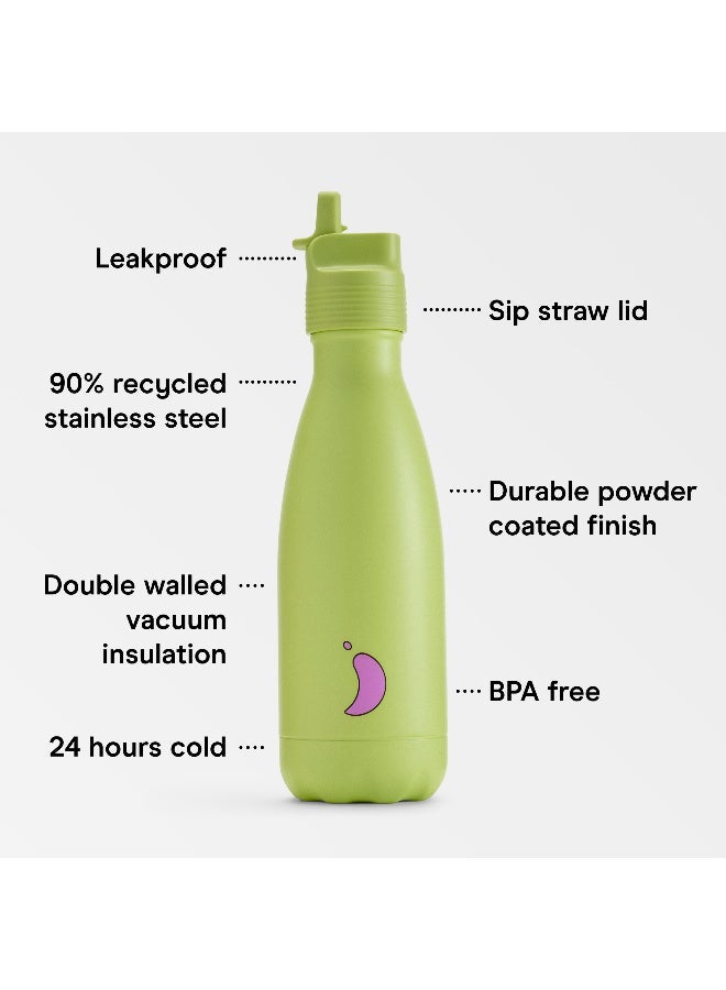 Chilly's | Water Bottle | Original Kids | 350ml | Lime - Image 2