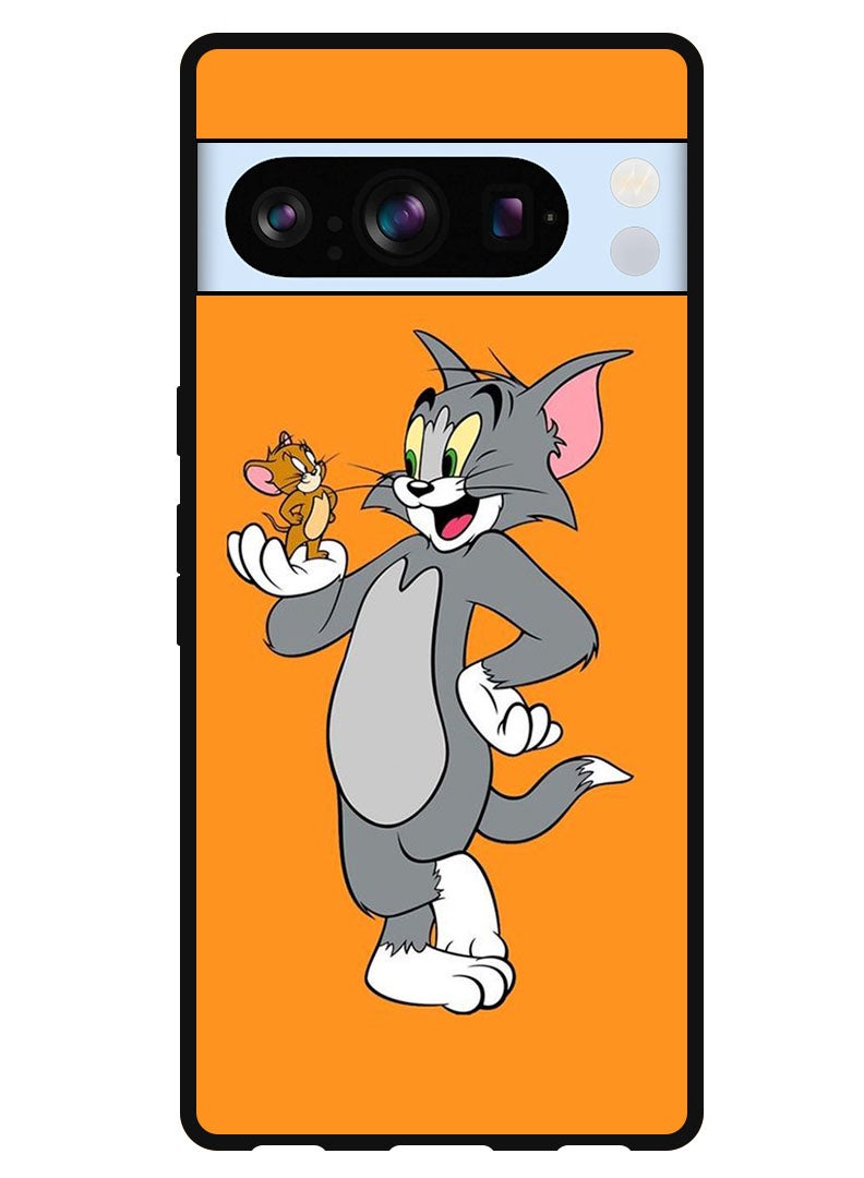 Theodor Protective Case Anti Scratch Shock Proof Bumper Cover For Google Pixel 8 Pro Tom and Jerry (2) - Image 1