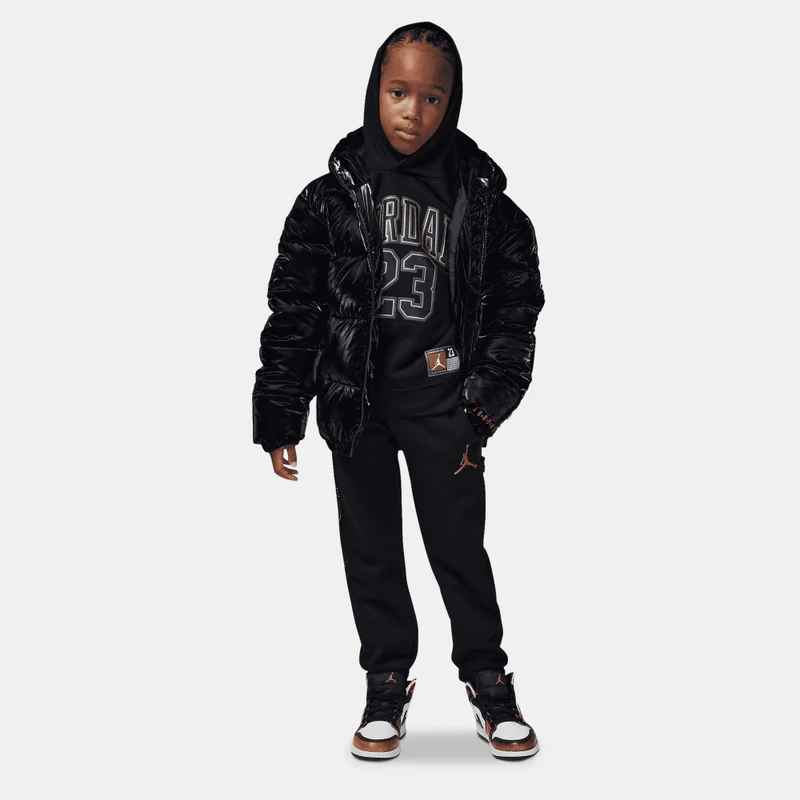Jordan Black Kids' Fleece Hoodie  | Best Price UAE