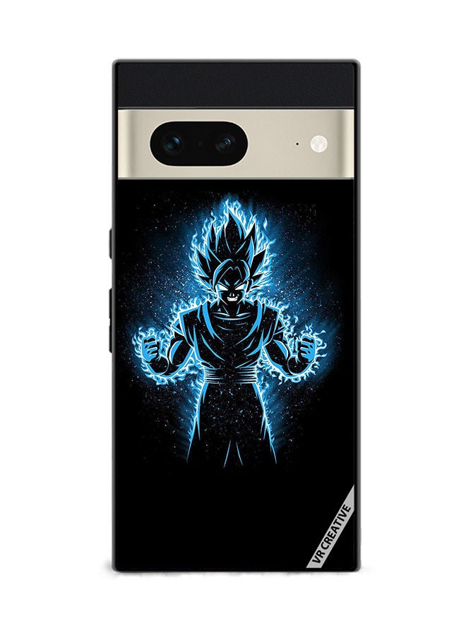VR CREATIVE Protective Case Cover For Google Pixel 7 Gohan Design Multicolour - Image 1