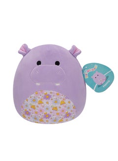 Squishmallows دميّة هانا الوردية الصغيرة بطول 7.5 بوصة مع بطن مزهرة، مُرخصة رسميًا من كيلي توي، لعبة دافئة وملونة للأطفال والفتيات والفتيان، قابلة للغسل، لعبة قابلة للعصر، متعددة الألوان، لجميع الأعمار  - Image 1