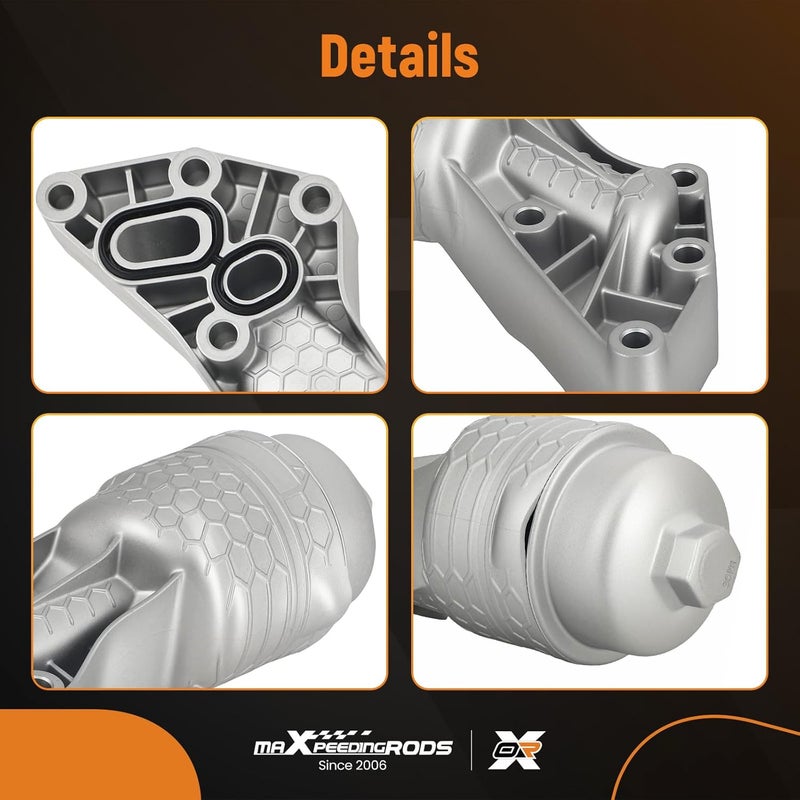 maXpeedingrods 26300-3LAA0 Oil Filter Housing Assembly for Hyundai Kia - Image 5